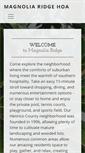 Mobile Screenshot of magnoliaridge.org